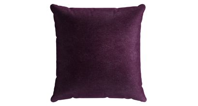 55x55cm Scatter Cushion in Plum Smart Velvet - sofa.com