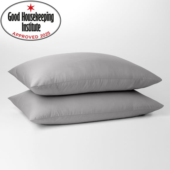 Pure Cotton Standard Pillowcase Pair