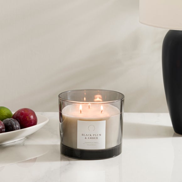 Plum and Patchouli Multi Wick Candle