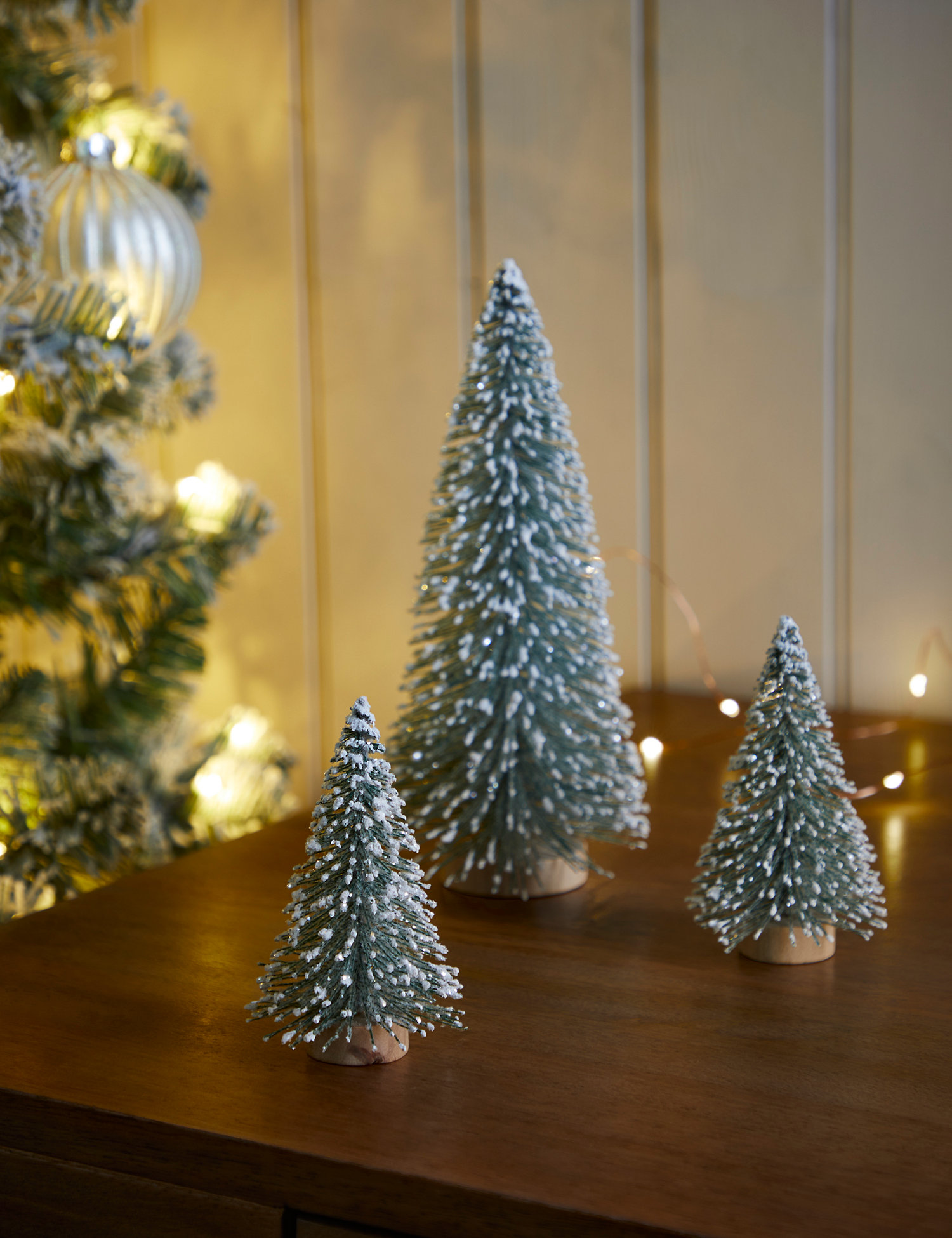 M&S 3 Pack Christmas Tree Room Decorations