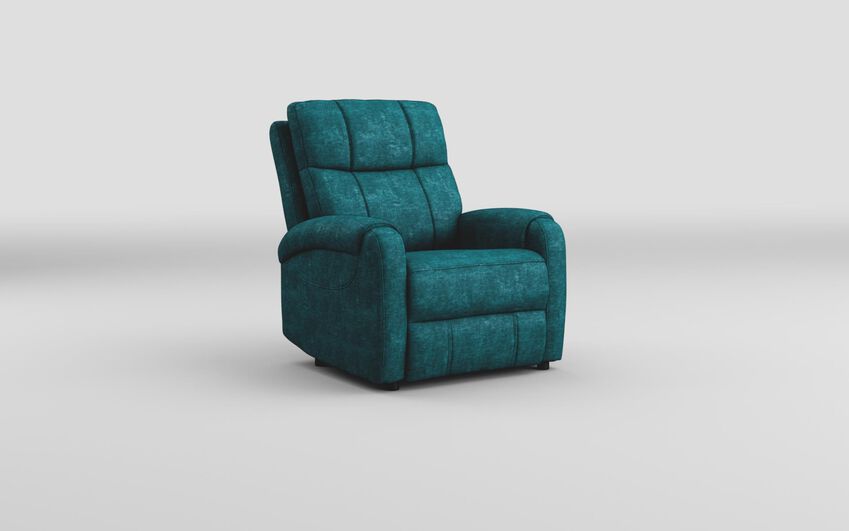 Blue Fabric Calisese Armchair