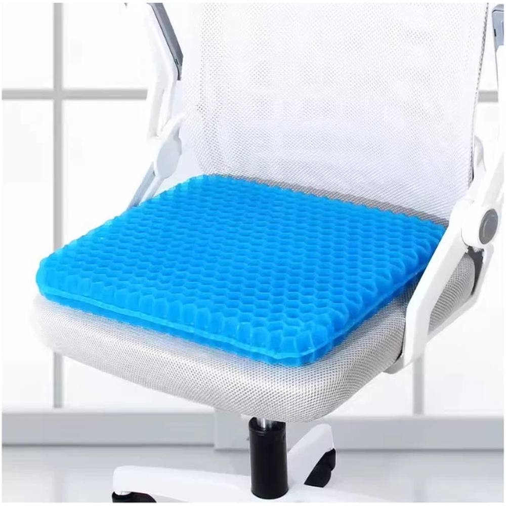 Kelvenix Blue（40*35*2.5CM） Orthopaedic Gel Seat Cushion in Blue