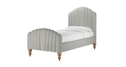 Bella Single Bed in Houndstooth Soft Sustainable Wool - sofa.com