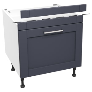 Wickes Ohio Navy Belfast Sink Base Unit - 600mm