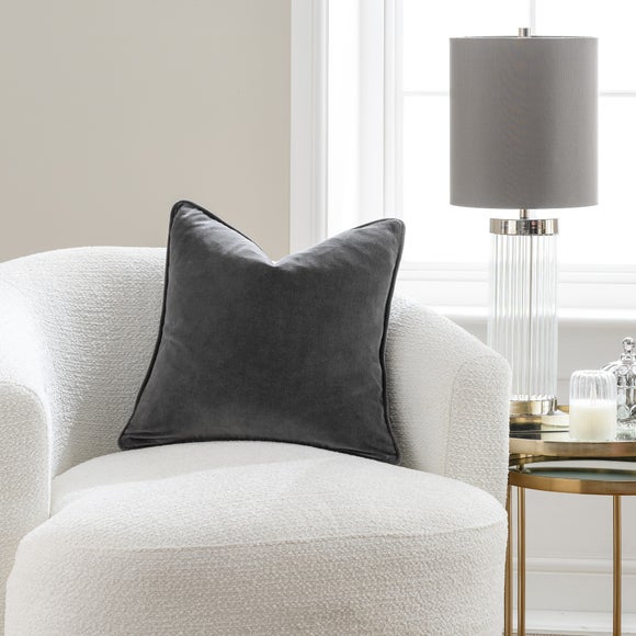 Clara Cotton Velvet Square Cushion