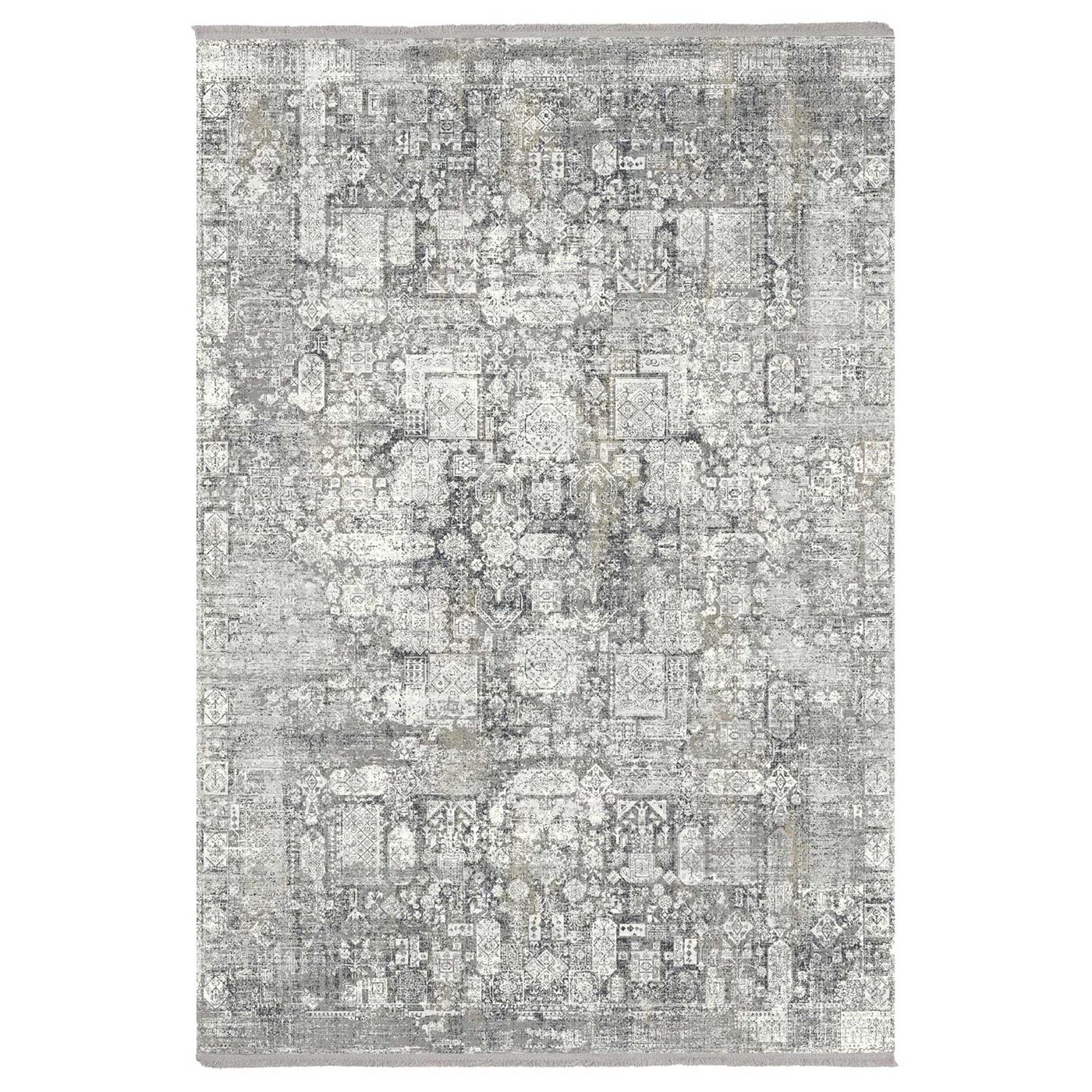Leyton Rug, Silver Grey