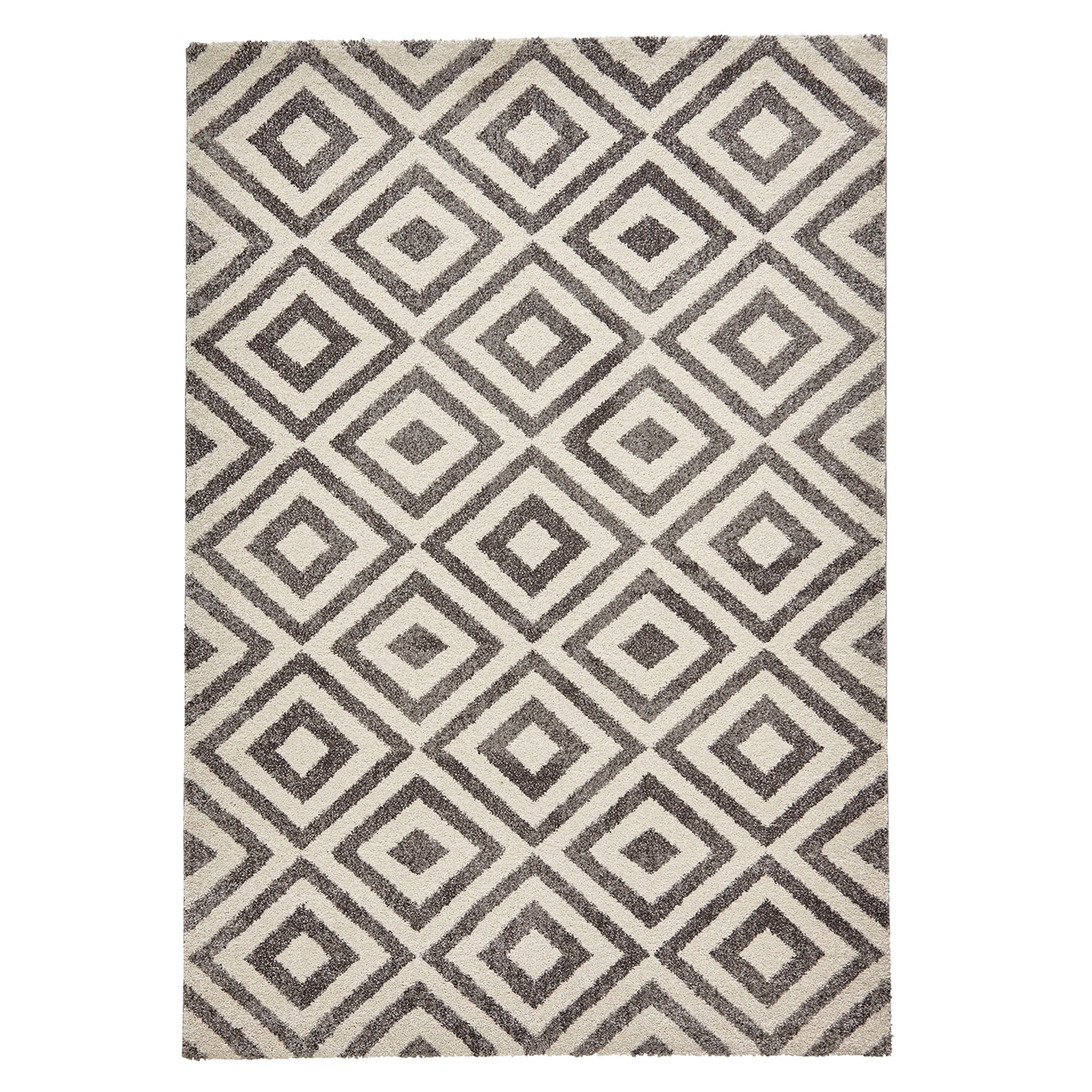 Grey and White Elegant 4893 Rug Grey/Natural
