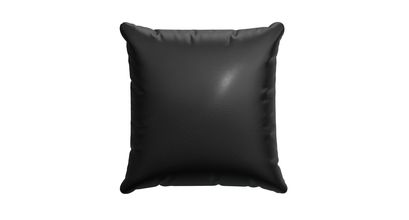 45x45cm Scatter Cushion in Smoke Soft Leather - sofa.com
