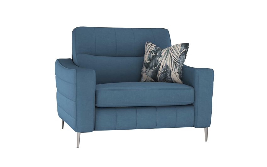 SiSi Italia Blue Paradiso Fabric Snuggle Chair