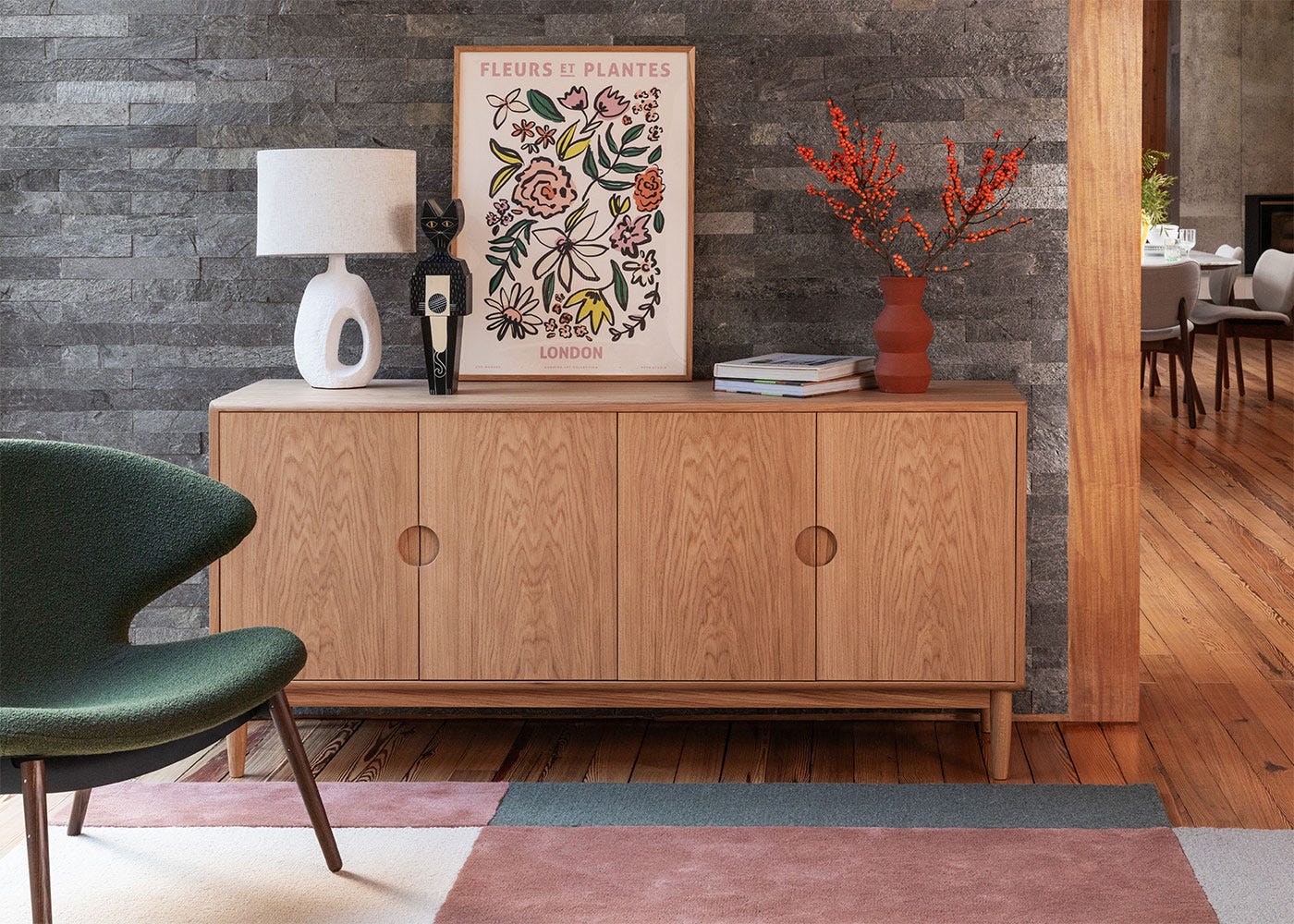 Heal's Amira Sideboard in Oak 3