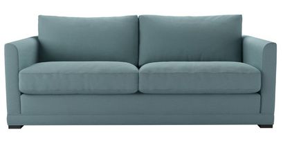 Aissa 3 Seat Sofa Bed in Lagoon Brushed Linen Cotton - sofa.com