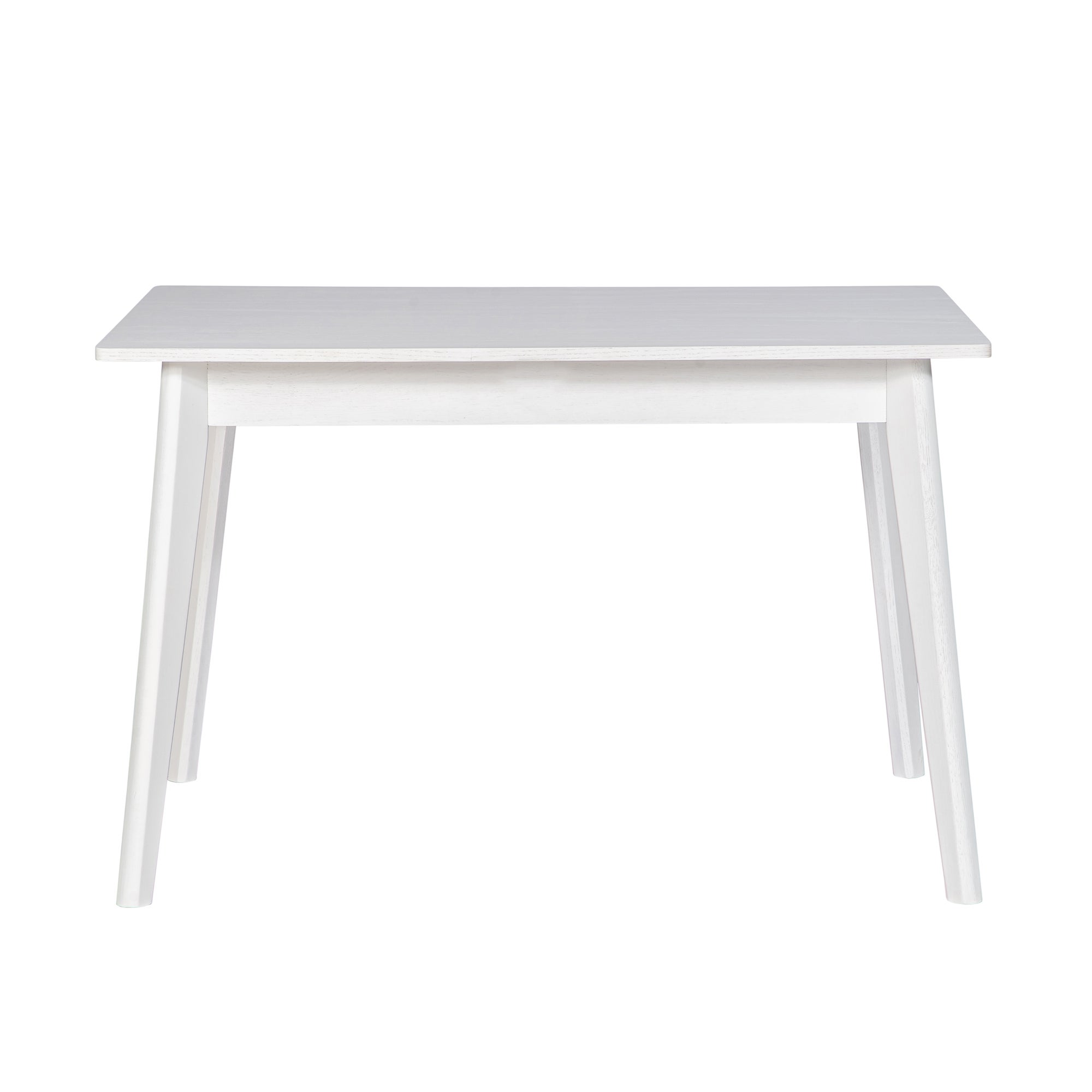 Aster Rectangular Dining Table With Storage White