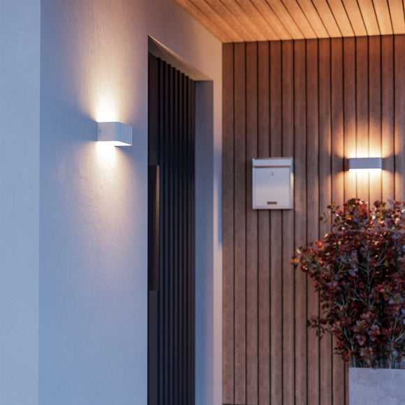 EGLO Sania-Z Smart Colour Changing LED Outdoor Wall Light