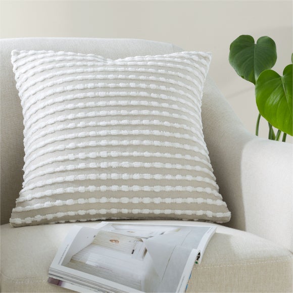 Catherine Lansfield Stab Stitch Cushion