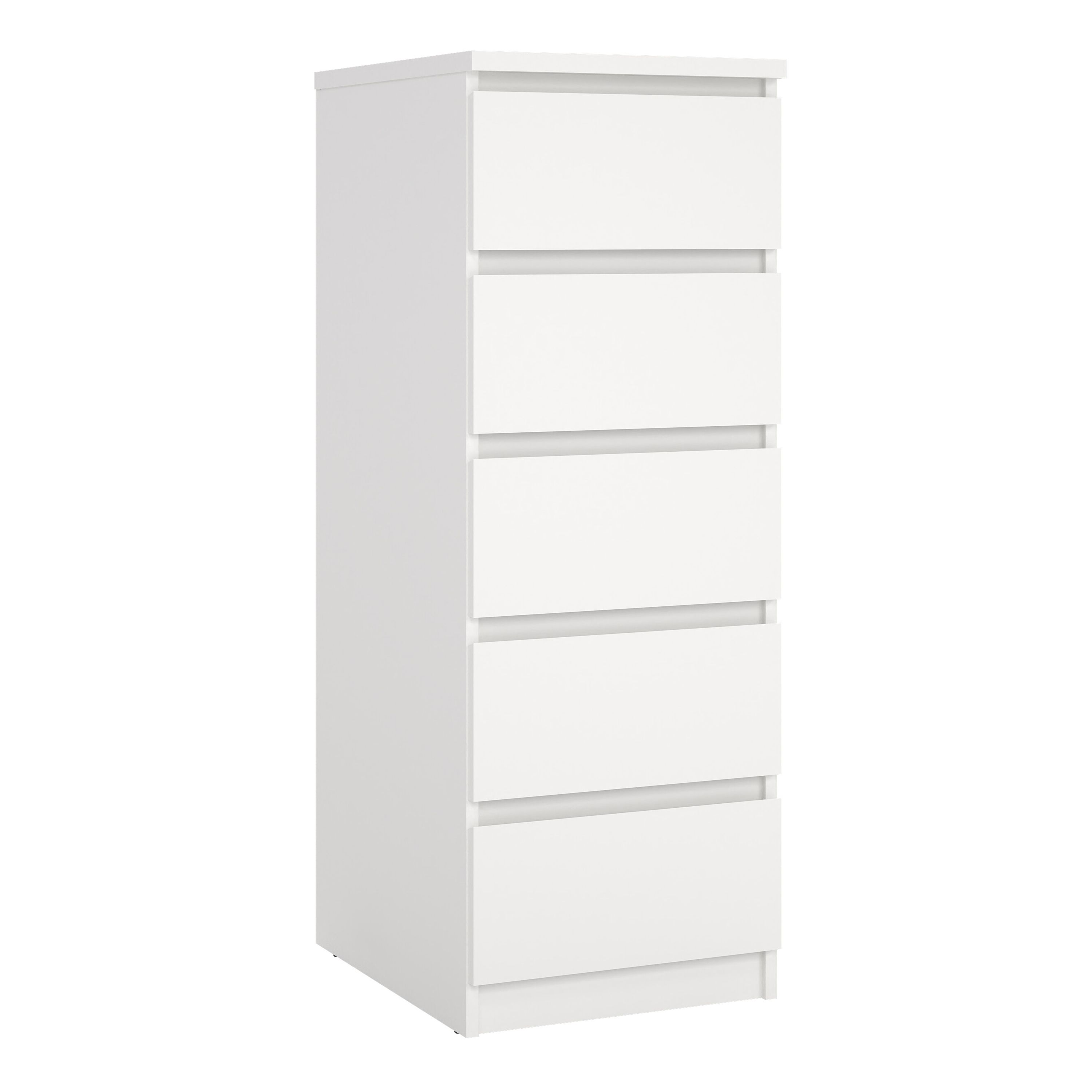 Furniture To Go Naia Narrow Chest of 5 Drawers in Natural