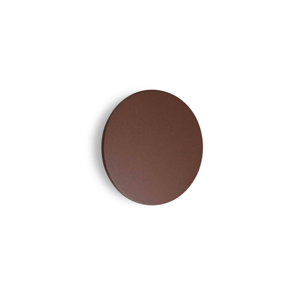 Netlighting Punto Outdoor Flush Wall Lamp Coffee Brown 1850Lm 3000K IP54