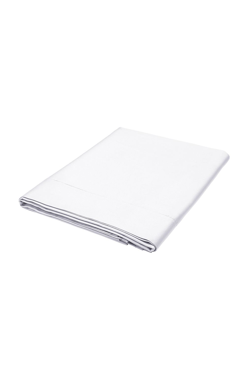 1951 'Luxury 600 Thread Count' Egyptian Cotton Flat Sheet in White