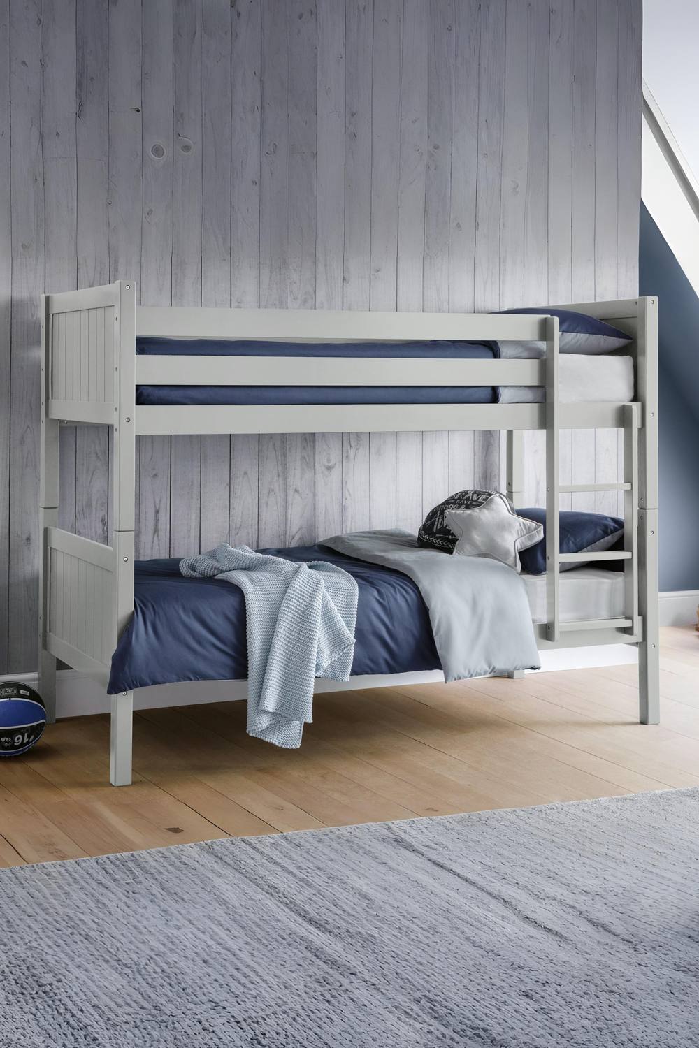 Julian Bowen Bella Bunk Bed in Grey