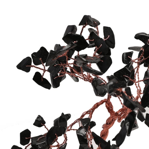 Serenity Black Tourmaline Gemstone Tree 2