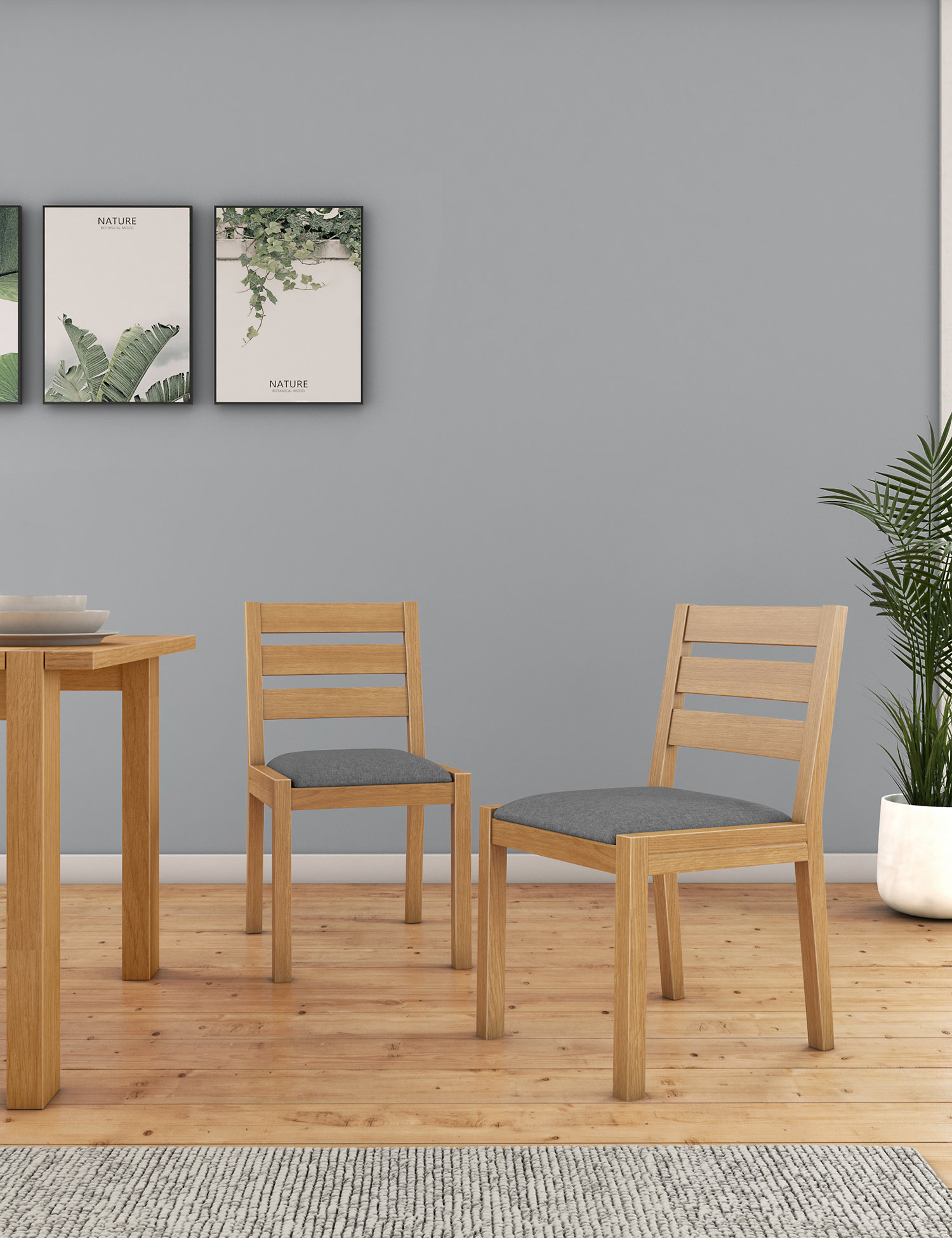 M&S Set of 2 Sonoma™ Fabric Dining Chairs