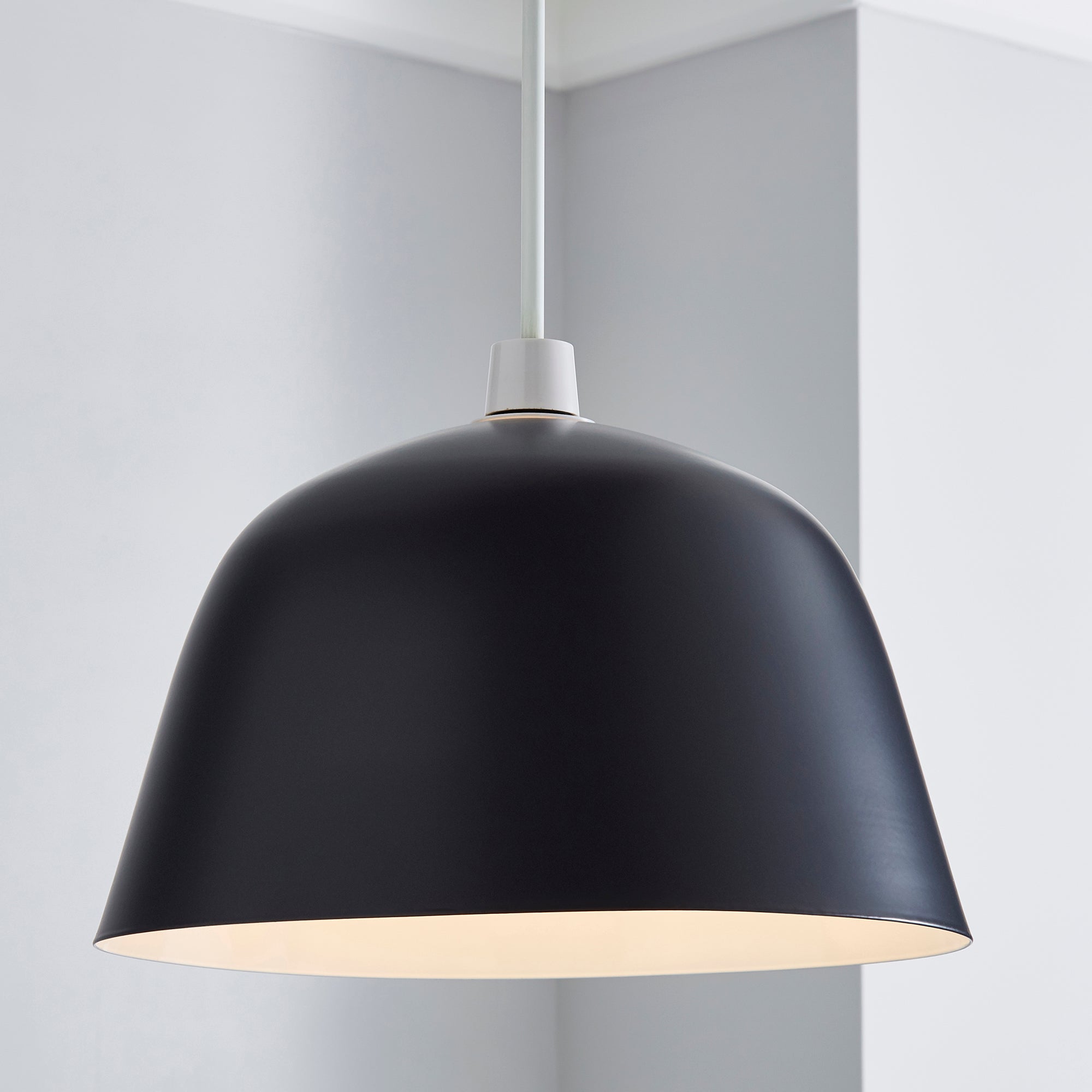 Alba Easy Fit Pendant Grey