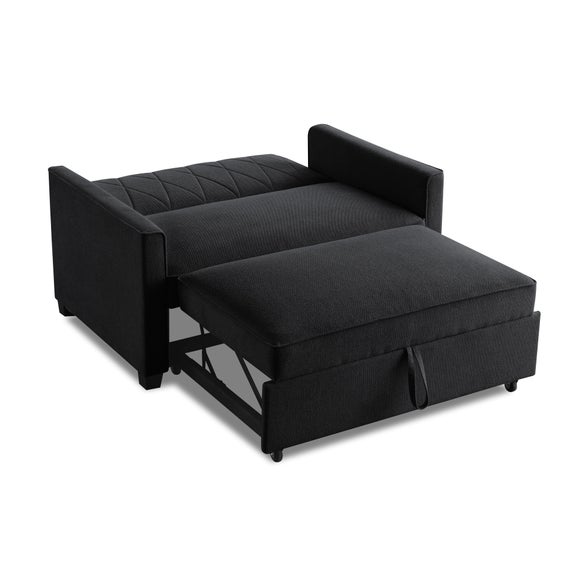 Serviya Fabric Compact Double Sofa Bed 6