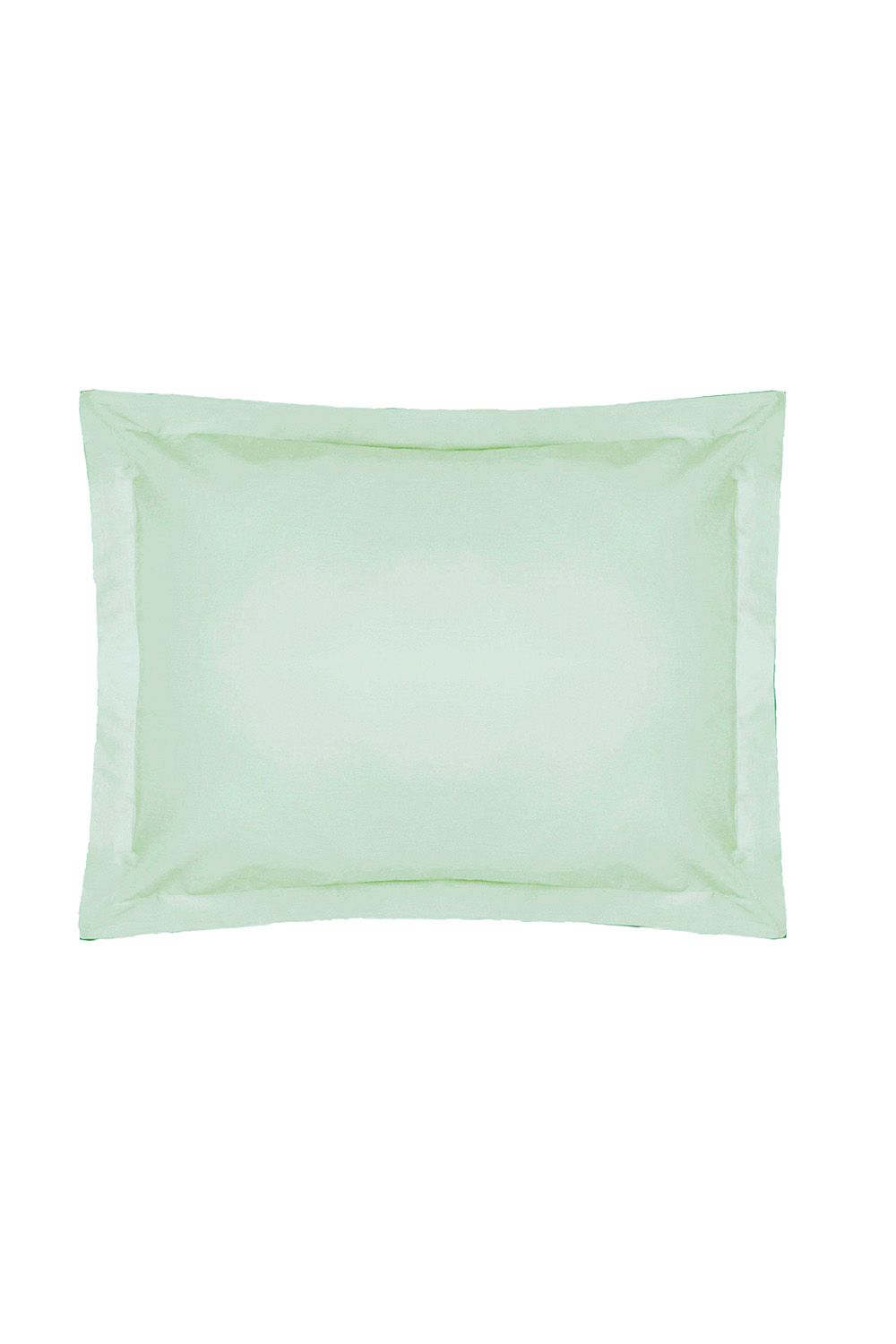 Belledorm Easy Care 200 Thread Count Cotton Polyester Percale Oxford Pillowcase in Pale Green
