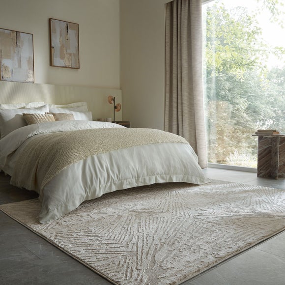 Geo Starburst Sheen Rug