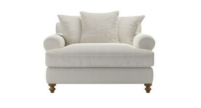 Teddy Loveseat Sofabed in Clay House Herringbone Weave - sofa.com