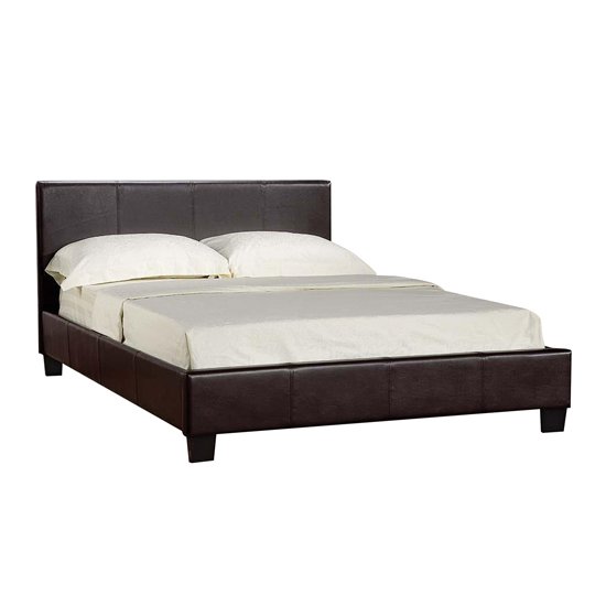 Prado Plus Hydraulic King Size Bed In Brown