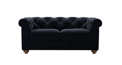 Patrick 2 Seat Sofabed in Pitch Smart Cotton - sofa.com