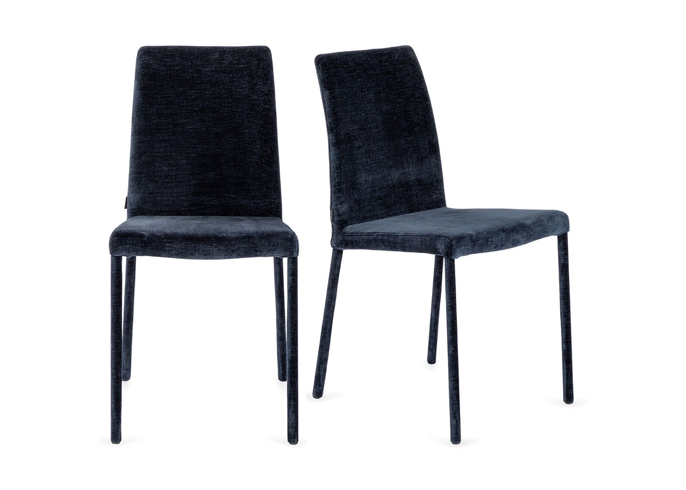 Heal's Bronte II Pair of Dining Chairs Blanik Denim