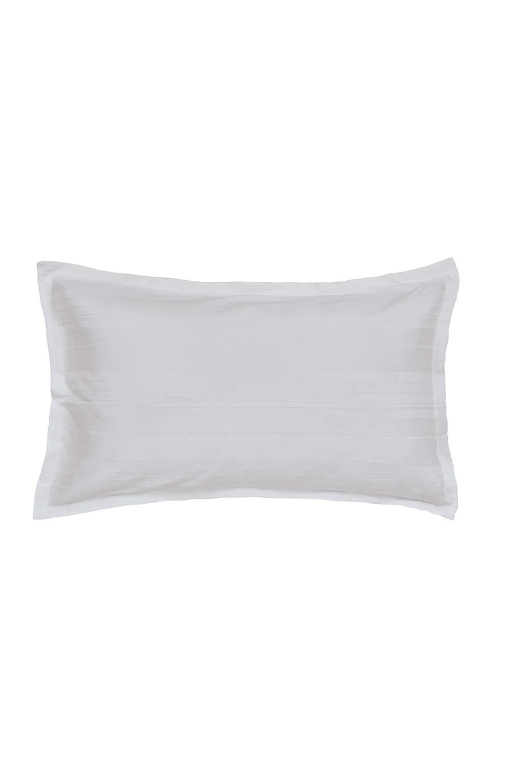 Murmur 'Seren' Oxford Pillowcase in White