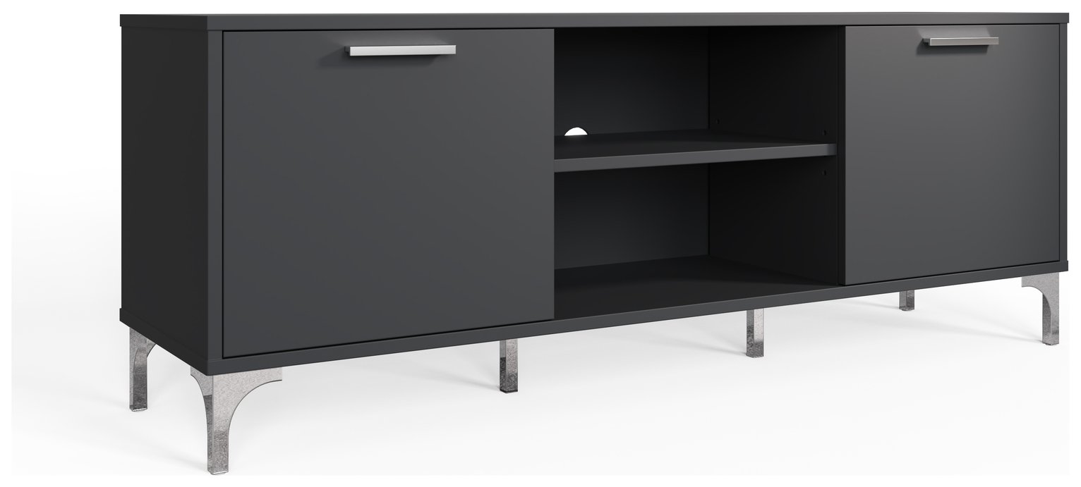 Frank Olsen Ouverte Smart 2 Door TV Unit - Grey