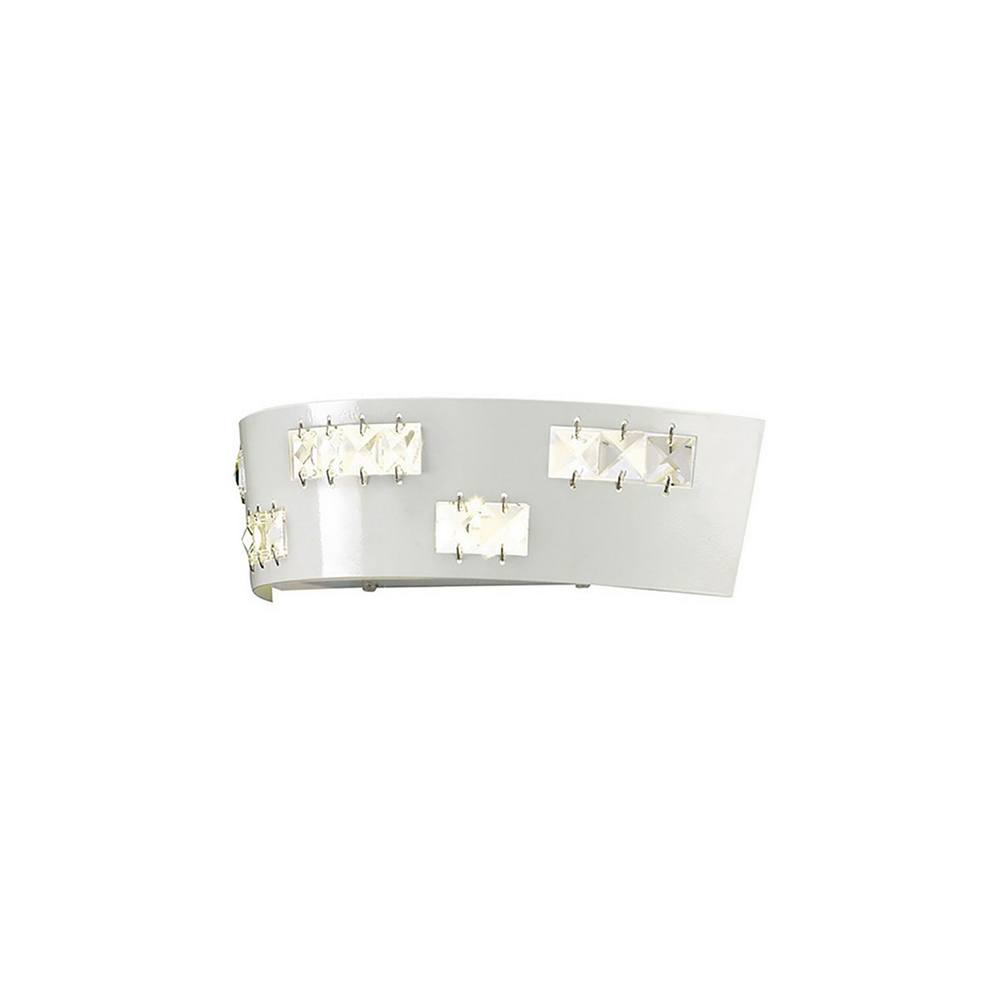 Netlighting Phoenix Wall Lamp 6 X 0.5W LED 4000K WhiteCrystal in White
