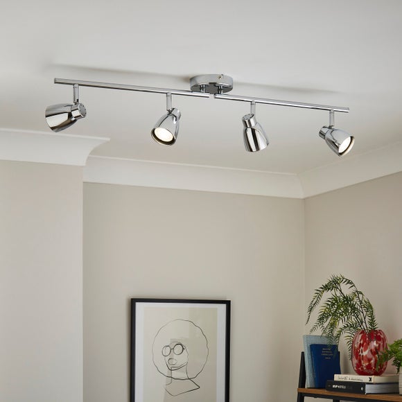 Alto 4 Light Semi Flush Spotlight Bar