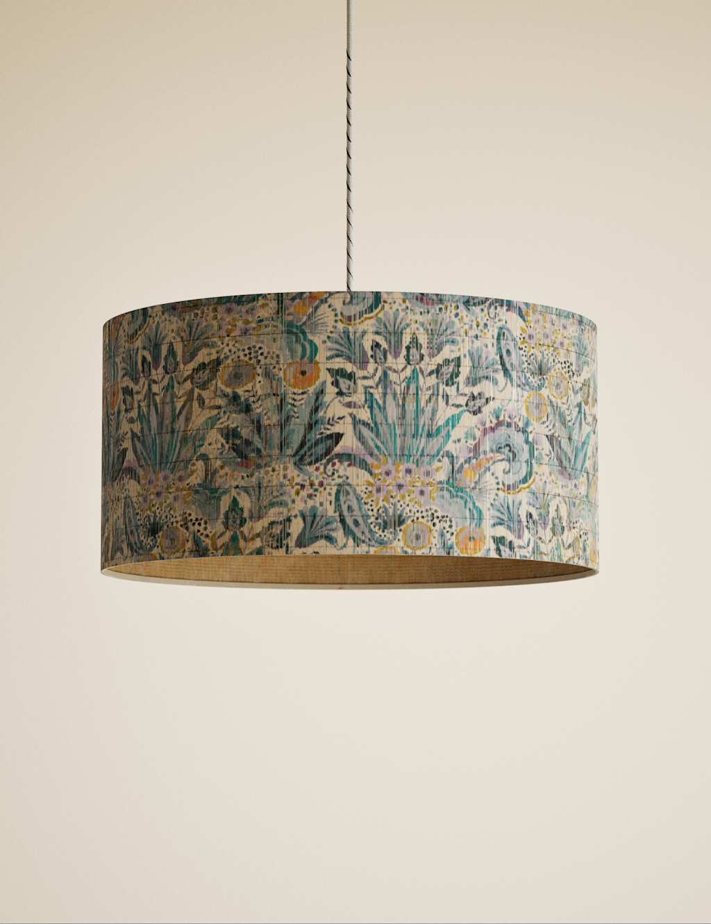 M&S Bamboo Print Shade Natural