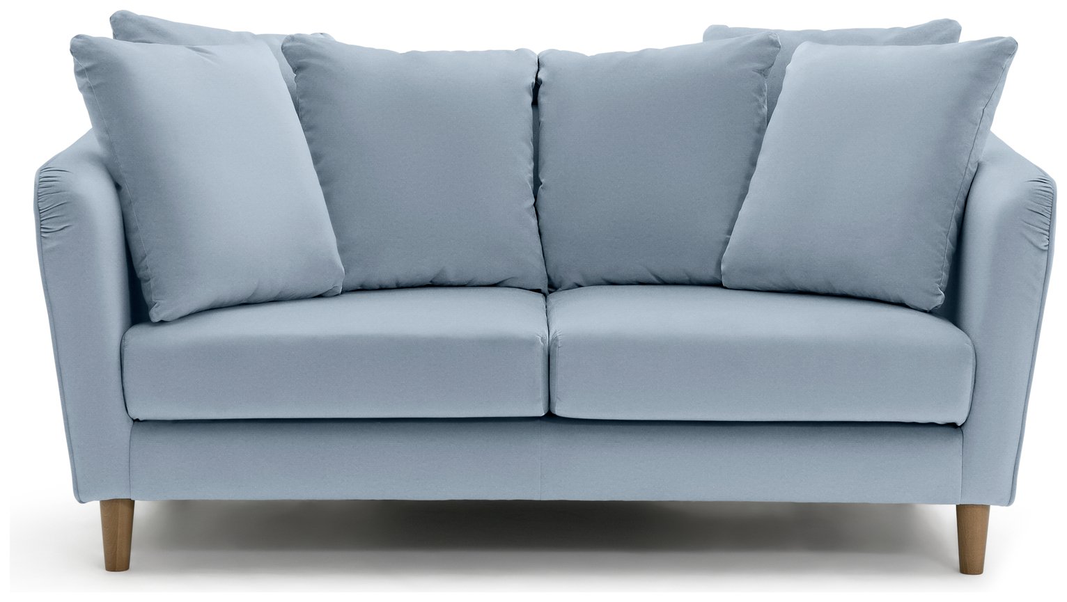 Habitat Roman 2 Seater Fabric Sofa - Blue