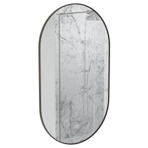 Sensio Nebula Black Colour Changing LED Bathroom Mirror - 1000 x 600mm