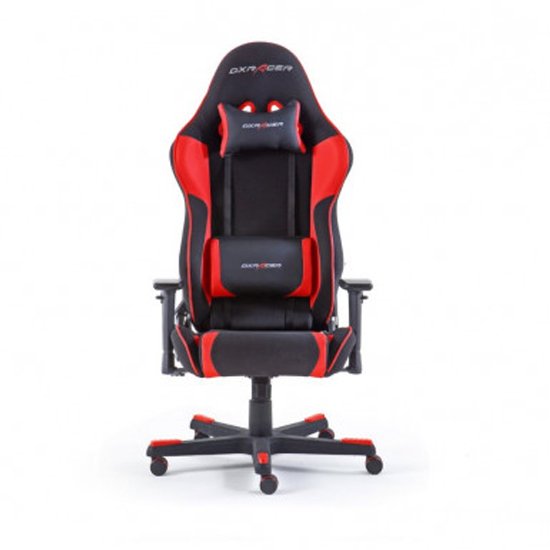 DxRacer PU Home And Office Chair In Black And Red