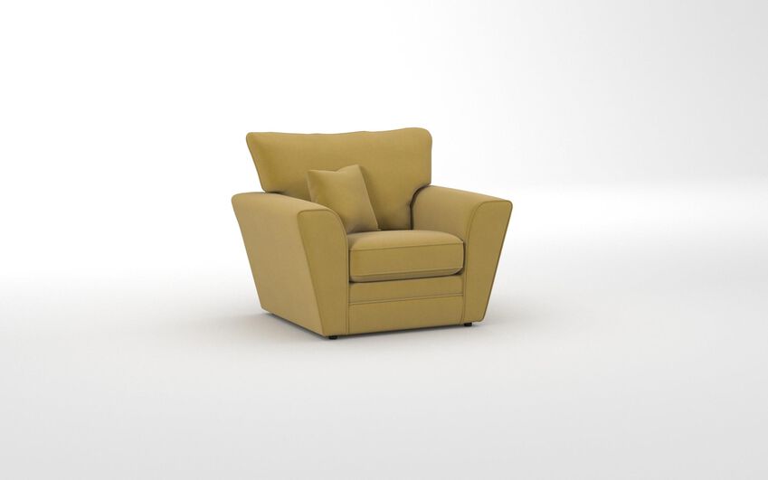 Green Fabric Tunstall Armchair