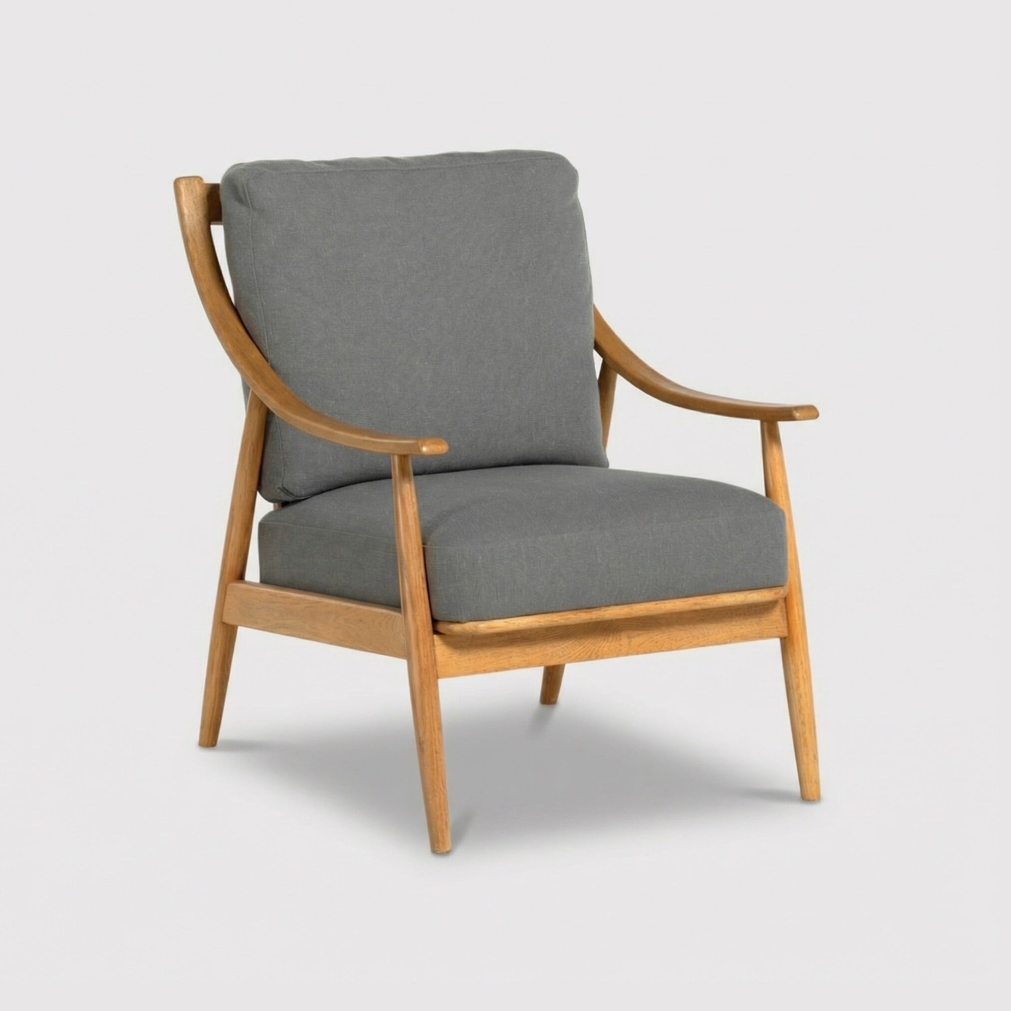 Runa Armchair, Grey Fabric | Barker & Stonehouse