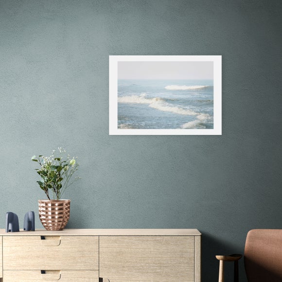 East End Prints It Comes In Waves Print by Oh Fine! Art