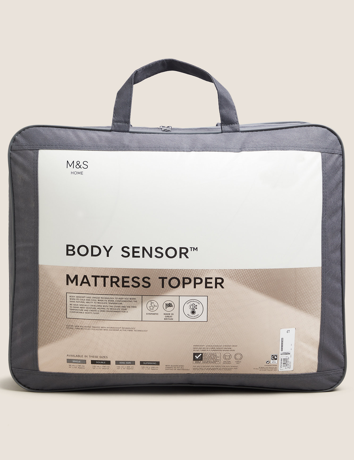 M&S Body Sensor™ Mattress Topper