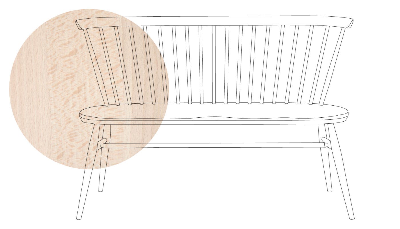 Ercol Originals Love Seat Dead Matt Elm