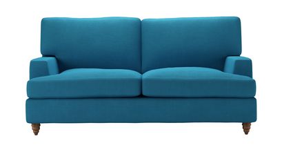 Isla 2 Seat Sofabed in Marina Brushed Linen Cotton - sofa.com