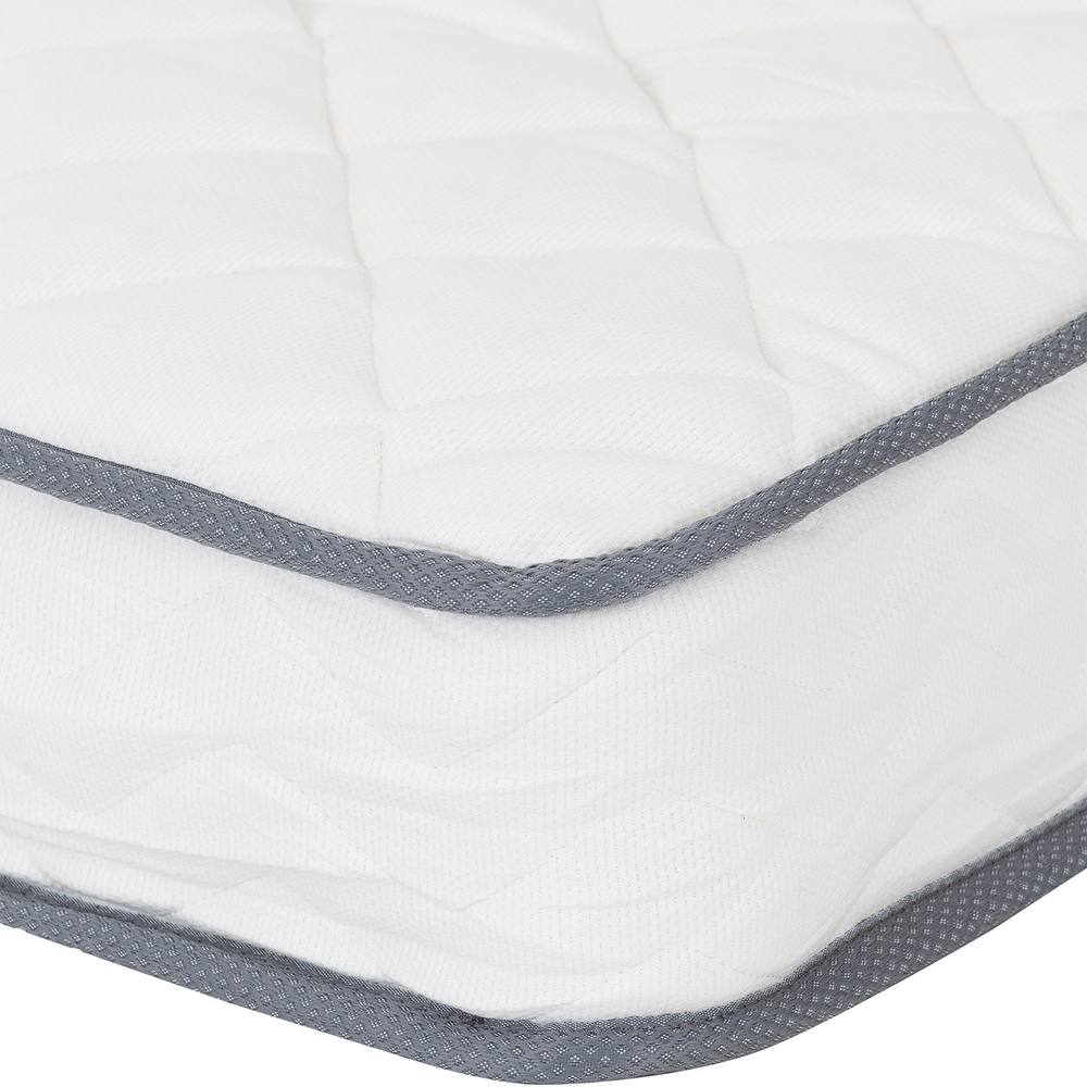 Seconique Yasmin 5' Roll-Up Mattress 18cm (Bonnel Spring) in White 4