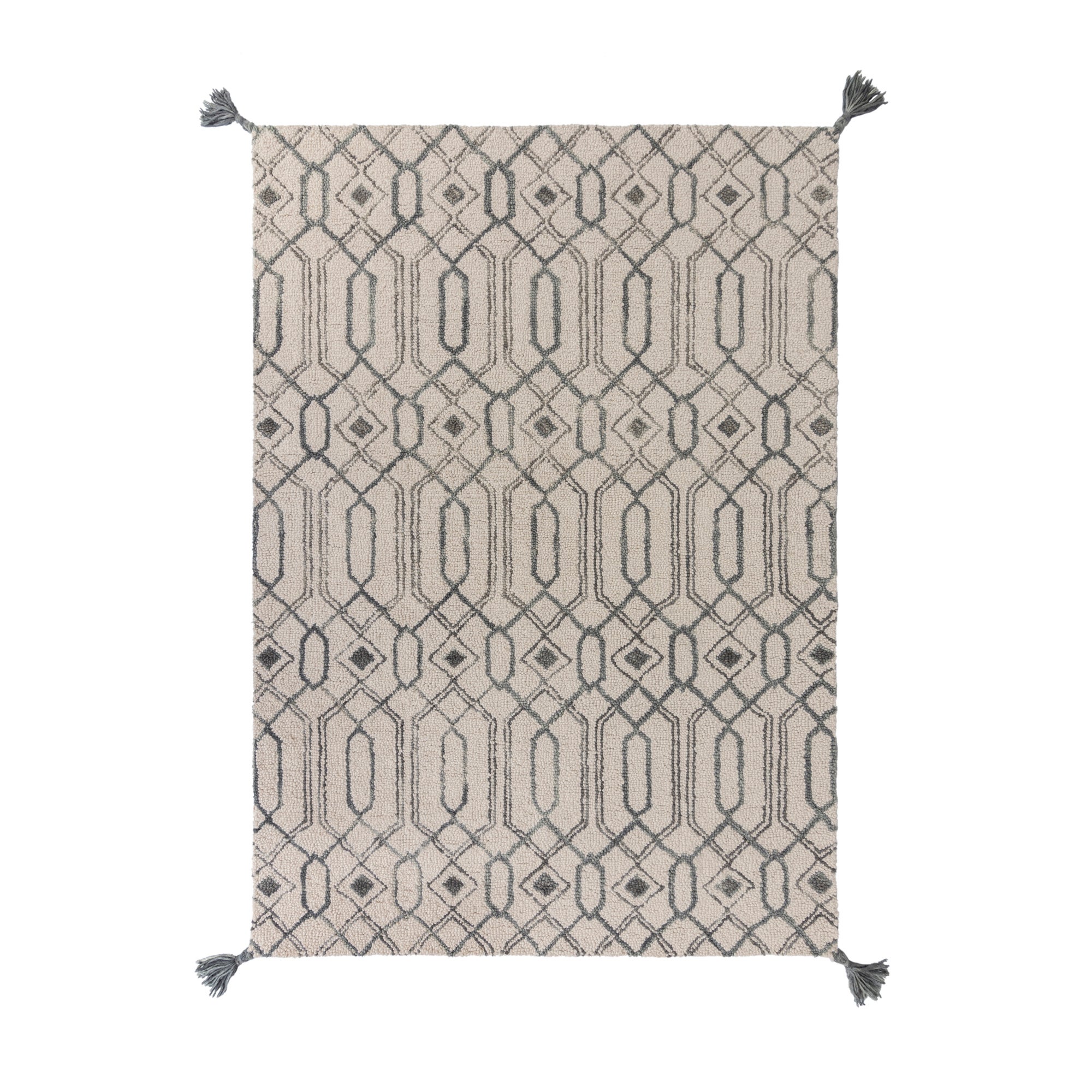 Pietro Geometric Rug Pietro Grey