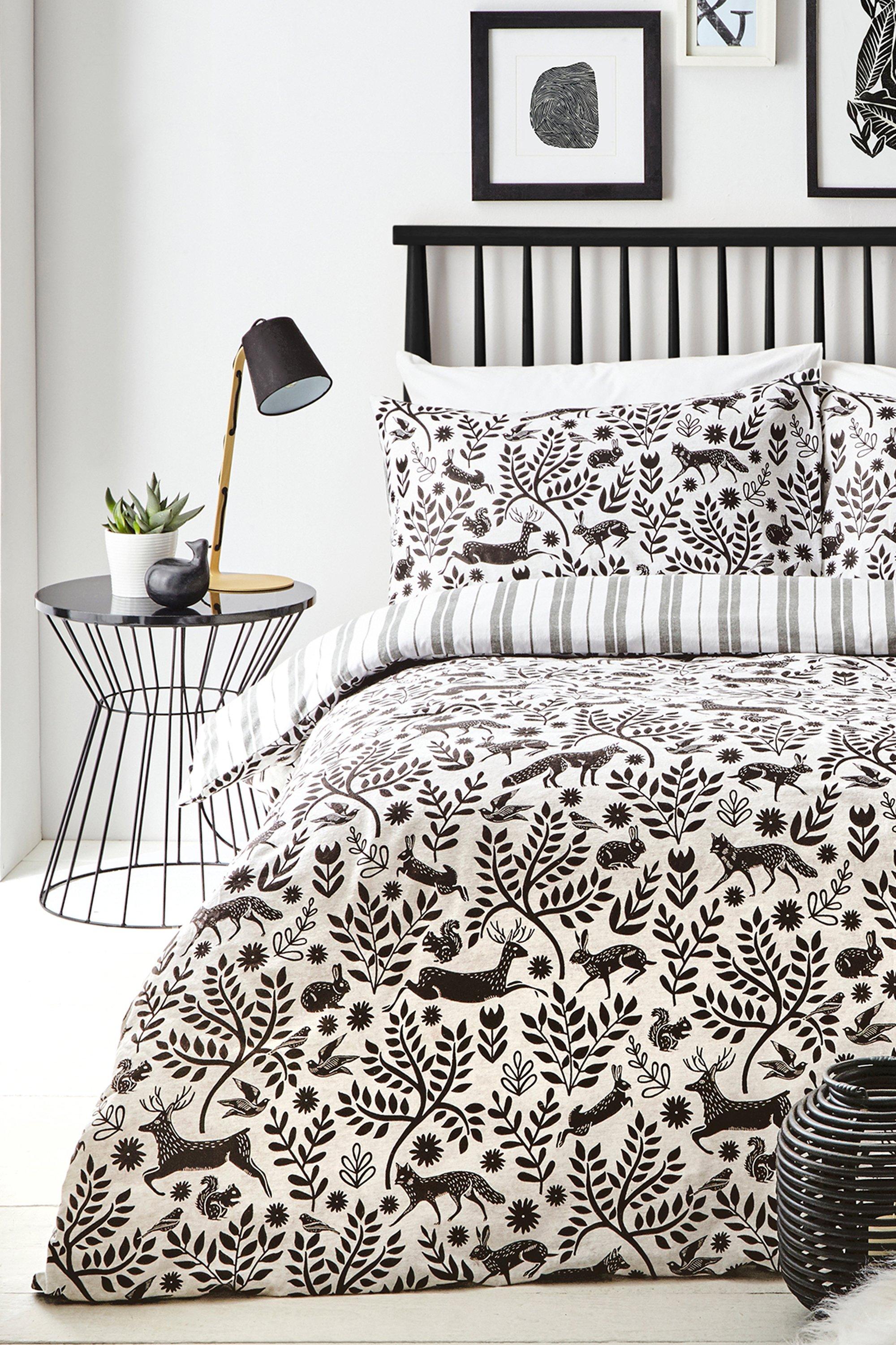 Scandi Woodland Super King Duvet Set