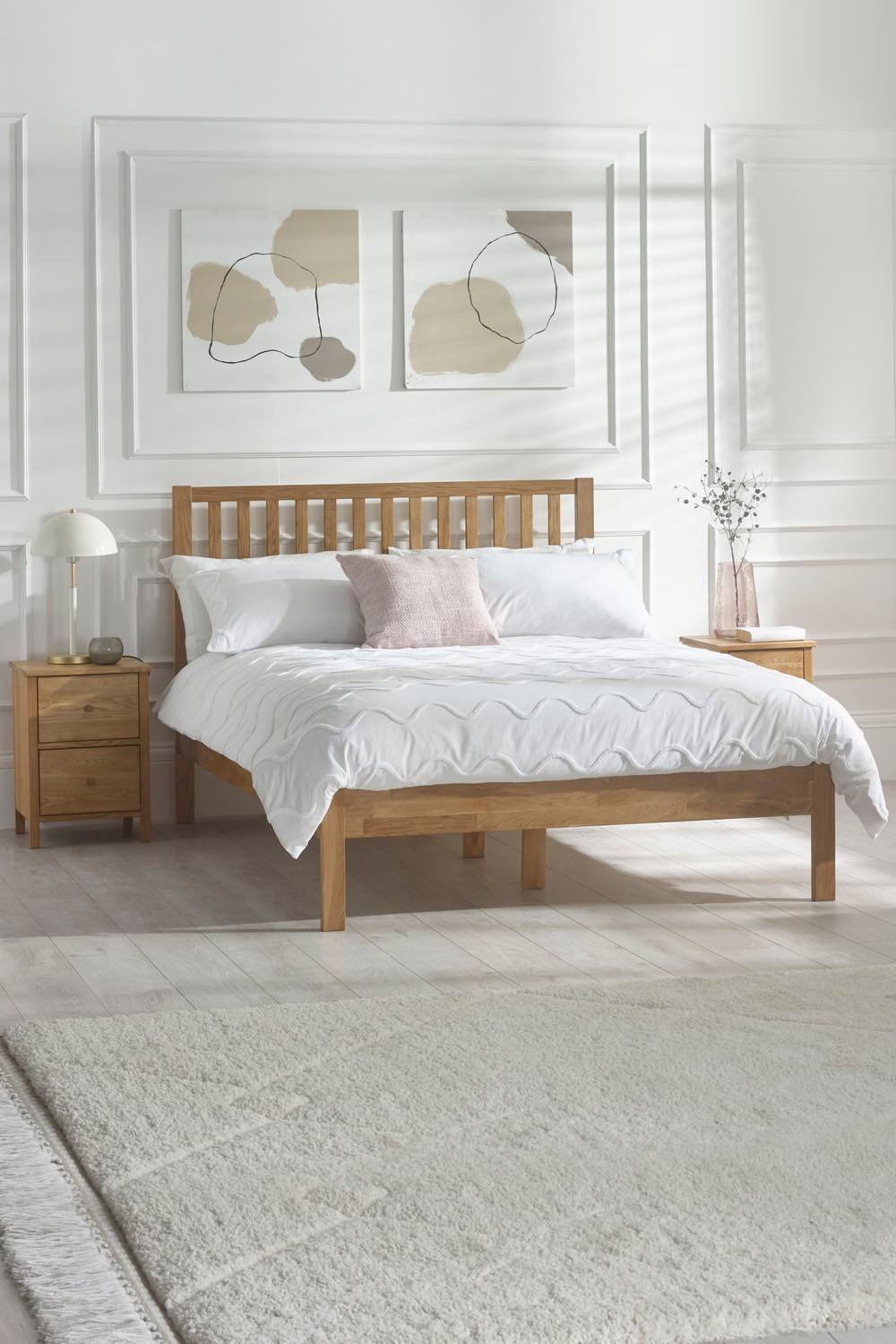 Julian Bowen Coxmoor Bed in Natural